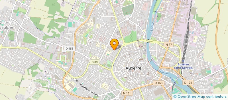 localisation de l'entreprise INDIVISION EL BOUHALI ET HAMEL  AUXERRE