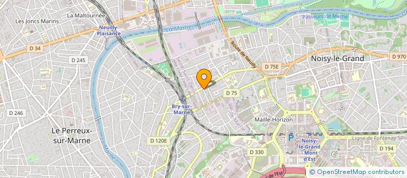 localisation de l'entreprise INDIVISION EL MAHOULI GARCIA  NOISY-LE-GRAND