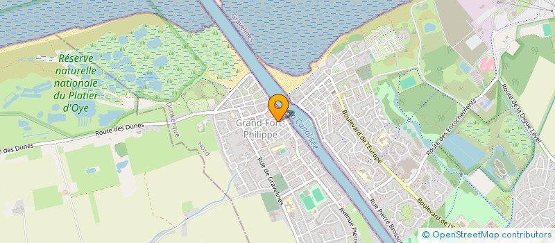 localisation de l'entreprise INDIVISION ELISE & LUIGI  GRAND-FORT-PHILIPPE