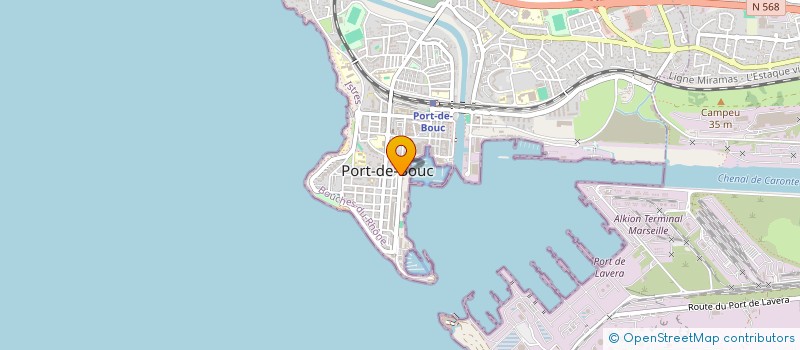 localisation de l'entreprise INDIVISION ELKHATARI  PORT-DE-BOUC