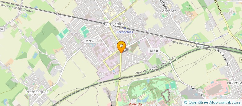 localisation de l'entreprise INDIVISION ELOY ET JANIK  PERENCHIES