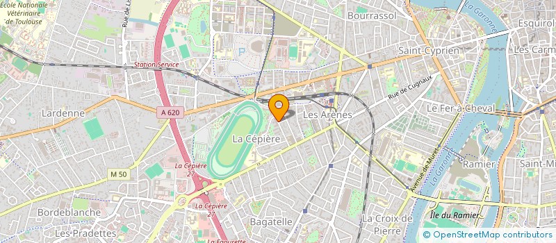 localisation de l'entreprise INDIVISION EMERY/ROLLAND à TOULOUSE