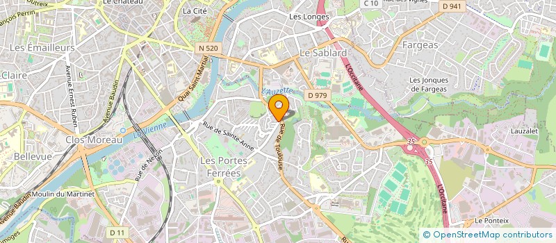 localisation de l'entreprise INDIVISION EMILE FRAISSEIX à LIMOGES