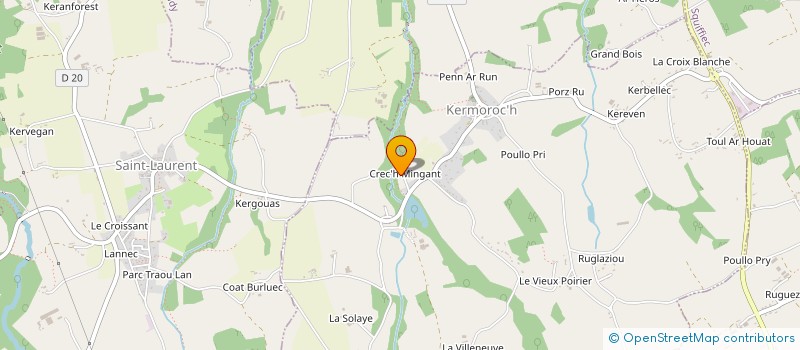 localisation de l'entreprise INDIVISION ENGSTROM LMNP  KERMOROC'H