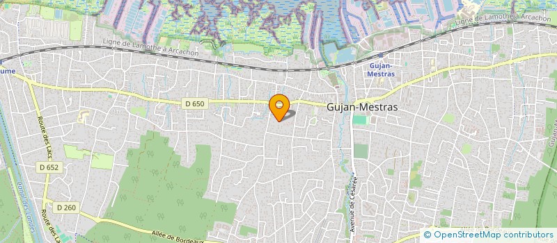 localisation de l'entreprise INDIVISION ENTRAYGUES / PETIT  GUJAN-MESTRAS