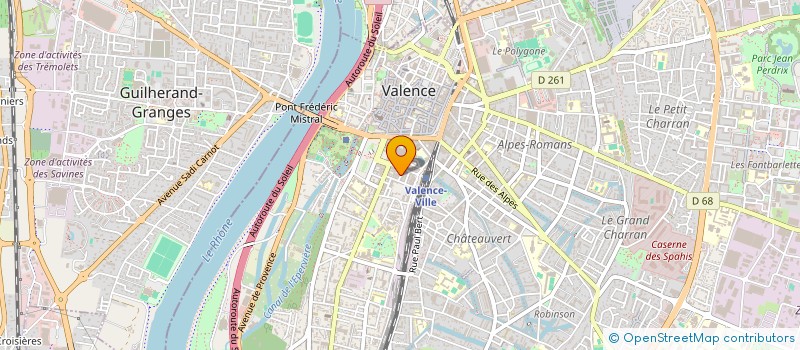 localisation de l'entreprise INDIVISION EPALLE à VALENCE