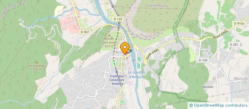 localisation de l'entreprise INDIVISION EPOUX KANTAR  ANDUZE