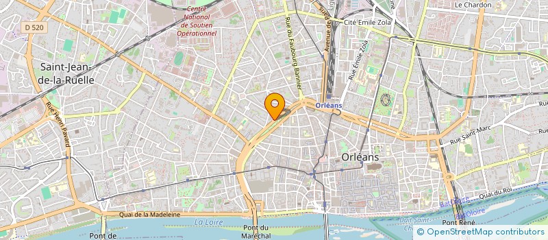 localisation de l'entreprise INDIVISION EPOUX POLART  ORLEANS