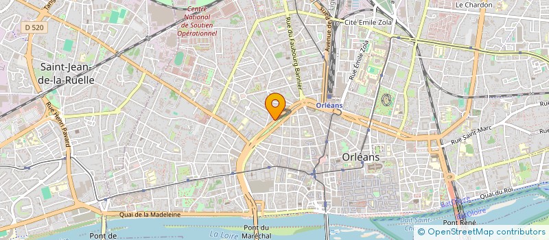 localisation de l'entreprise INDIVISION EPOUX PRIM  ORLEANS