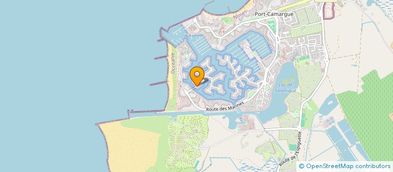 localisation de l'entreprise INDIVISION EPOUX SCAMMACCA  LE GRAU-DU-ROI