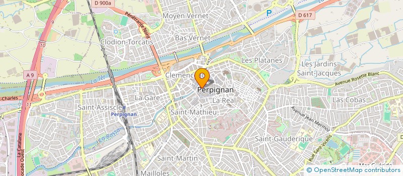 localisation de l'entreprise INDIVISION ERRE HENRI à PERPIGNAN
