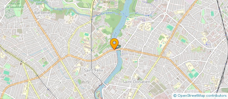 localisation de l'entreprise INDIVISION ERRE THEBAUD  NANTES