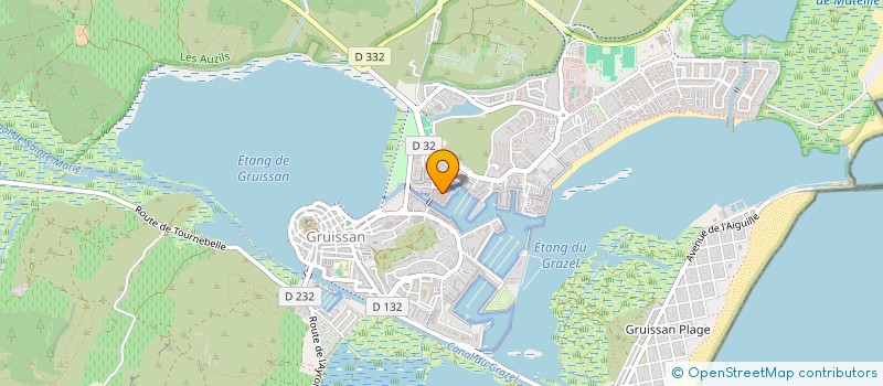 localisation de l'entreprise INDIVISION ESCAFIT  GRUISSAN