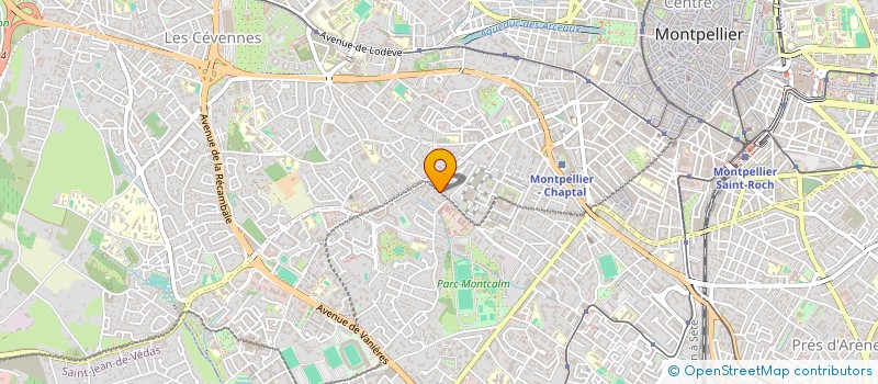 localisation de l'entreprise INDIVISION ESCANDE MARIOTTE  MONTPELLIER