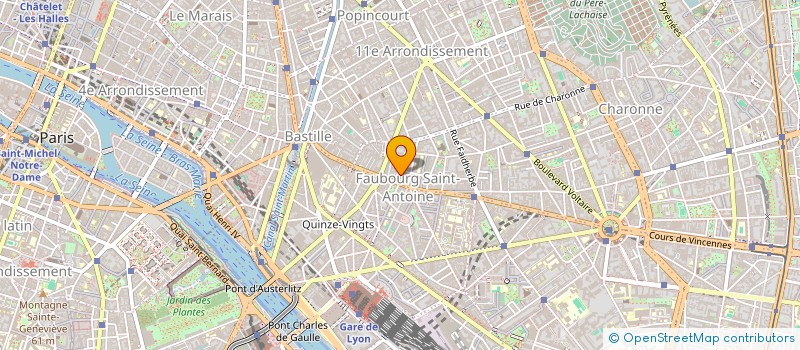 localisation de l'entreprise INDIVISION ESCOUBET SHOTAR  PARIS