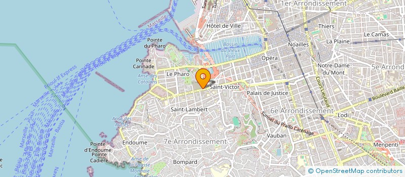 localisation de l'entreprise INDIVISION ESMERAL HERRERA ET MODELSKI  MARSEILLE