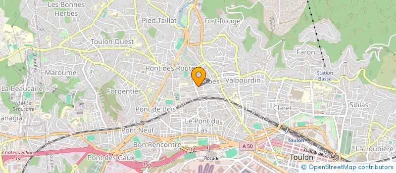 localisation de l'entreprise INDIVISION ESPOSITO  TOULON