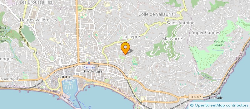 localisation de l'entreprise INDIVISION ESSAYAGH  CANNES