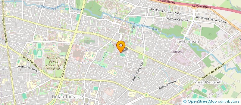 localisation de l'entreprise INDIVISION ESSAYAN BODIN  PAU