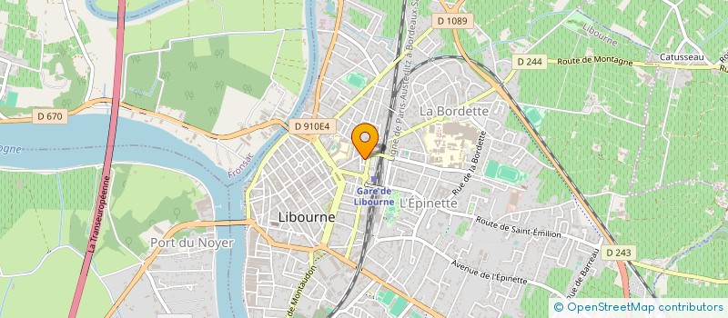 localisation de l'entreprise INDIVISION ESTAGER JEAN PIERRE  POMEROL