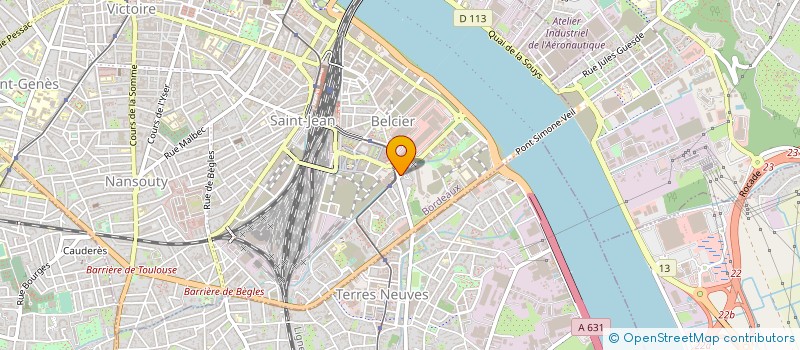 localisation de l'entreprise INDIVISION ESTERLE FARHO  BORDEAUX