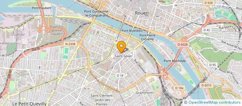 localisation de l'entreprise INDIVISION ESTERLE QUESNEC  ROUEN