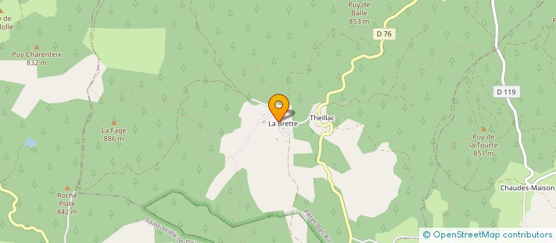 localisation de l'entreprise INDIVISION ESTRADE  PERET-BEL-AIR