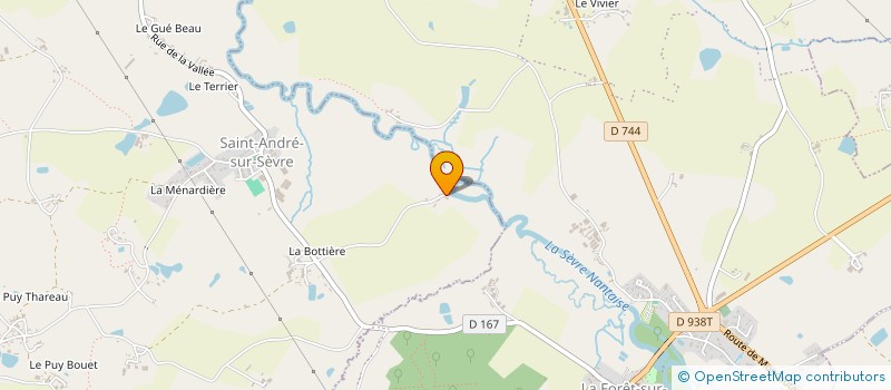 localisation de l'entreprise INDIVISION ETAVARD BODIN  SAINT-ANDRE-SUR-SEVRE