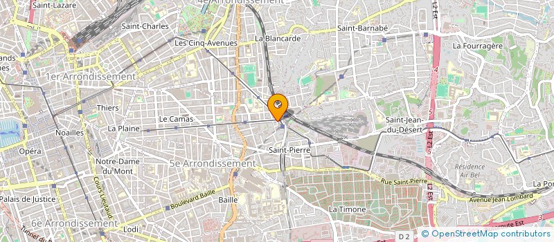 localisation de l'entreprise INDIVISION ETIENNE CROCE à MARSEILLE