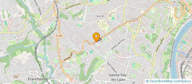 localisation de l'entreprise INDIVISION EVANGELISTA  SAINTE-FOY-LES-LYON