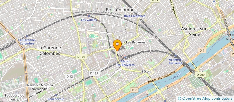 localisation de l'entreprise INDIVISION EVANGUELIDIS ET FABRE à ASNIERES-SUR-SEINE