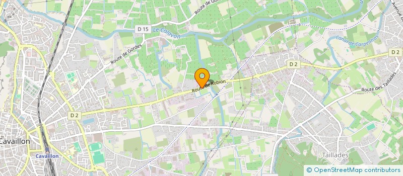 localisation de l'entreprise INDIVISION EYMARD  CAVAILLON