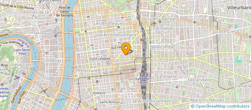 localisation de l'entreprise INDIVISION EYRAUD  LYON