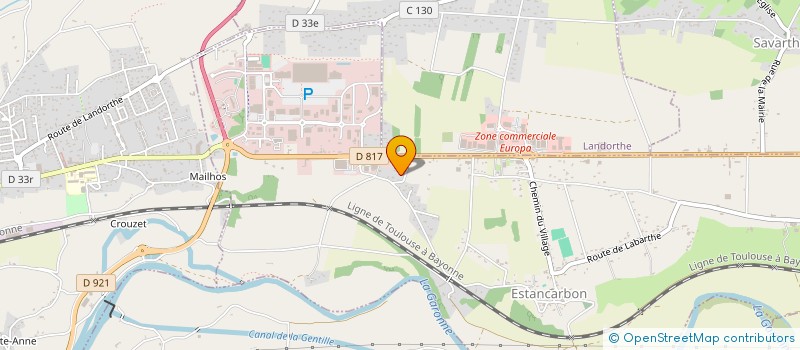 localisation de l'entreprise INDIVISION FABE  ESTANCARBON