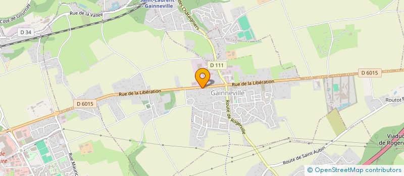 localisation de l'entreprise INDIVISION FABIEN LATSAMY  GAINNEVILLE