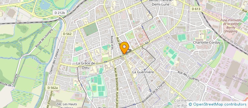 localisation de l'entreprise INDIVISION FABRE à CAEN