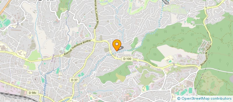 localisation de l'entreprise INDIVISION FABRE  SAINT-RAPHAEL