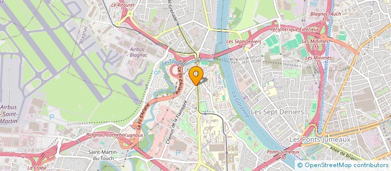 localisation de l'entreprise INDIVISION FABRE ET SAFFAR à TOULOUSE