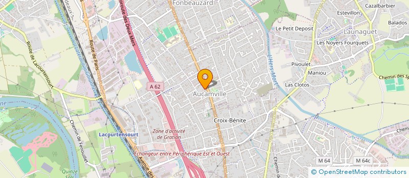 localisation de l'entreprise INDIVISION FABRE GUIBBAL  SAINT-ALBAN