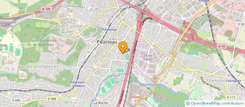 localisation de l'entreprise INDIVISION FADAILI ET EL MAYMOUNI  PALAISEAU