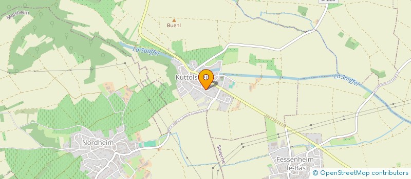 localisation de l'entreprise INDIVISION FAHRNER - ZITVOGEL  KUTTOLSHEIM