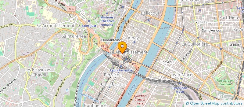 localisation de l'entreprise INDIVISION FAIVRE ALAIN ET JURZAK PRISCILLE  LYON