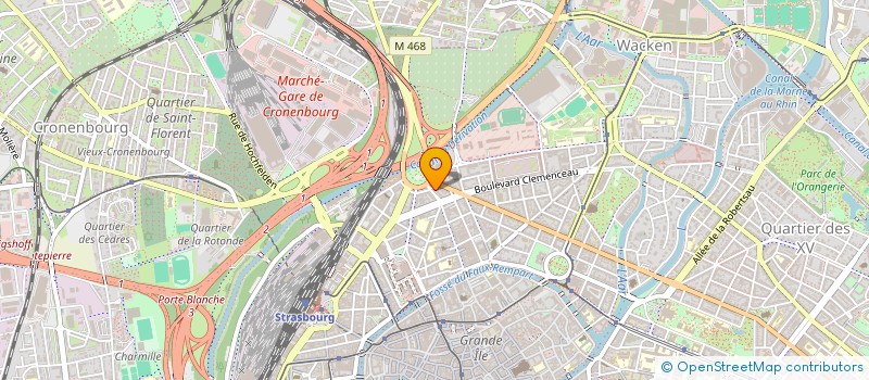 localisation de l'entreprise INDIVISION FAIVRE-WETTA à STRASBOURG