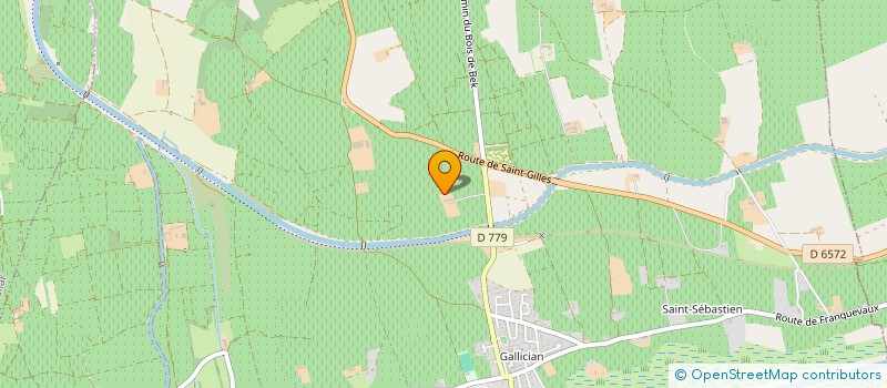 localisation de l'entreprise INDIVISION FAIVRE XAVIER ET JAC à VAUVERT