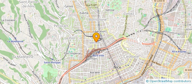 localisation de l'entreprise INDIVISION FAIXO JEAN-CLAUDE à NICE