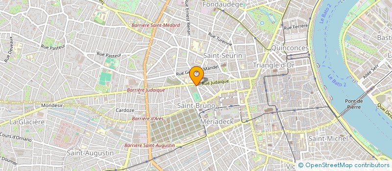 localisation de l'entreprise INDIVISION FALIERES HENAFF  BORDEAUX