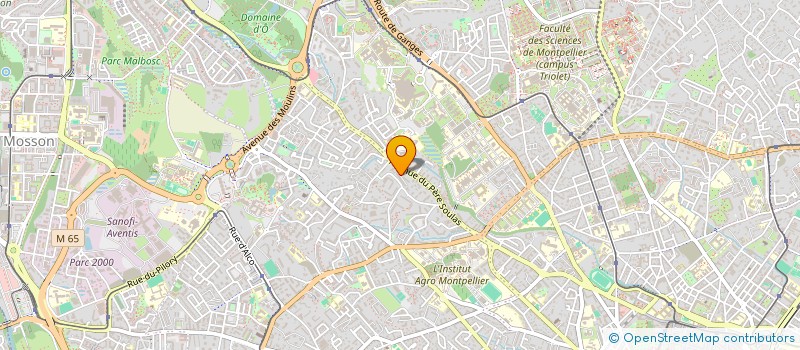 localisation de l'entreprise INDIVISION FALIU HILLE à MONTPELLIER