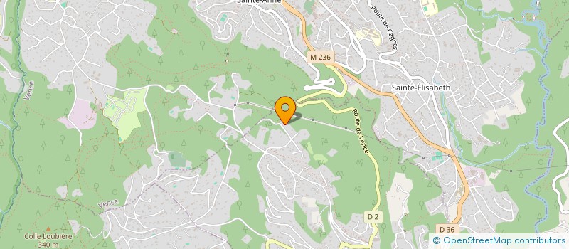 localisation de l'entreprise INDIVISION FALLOWFIELD à SAINT-PAUL-DE-VENCE