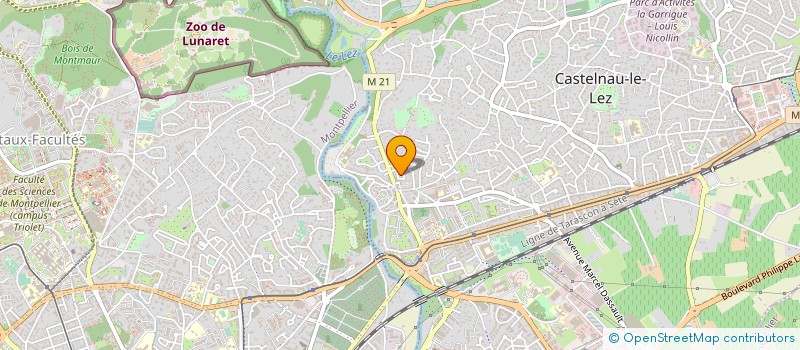 localisation de l'entreprise INDIVISION FAMILIALE SALES à CASTELNAU-LE-LEZ