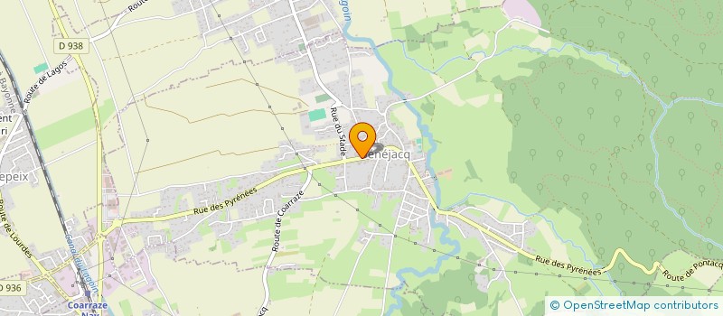 localisation de l'entreprise INDIVISION FAMILLE CASSOU-DEBAT  BENEJACQ